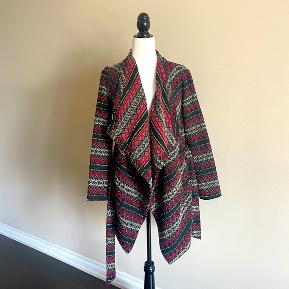 Fall Sweater Wrap Jacket - Picture 5 of 5